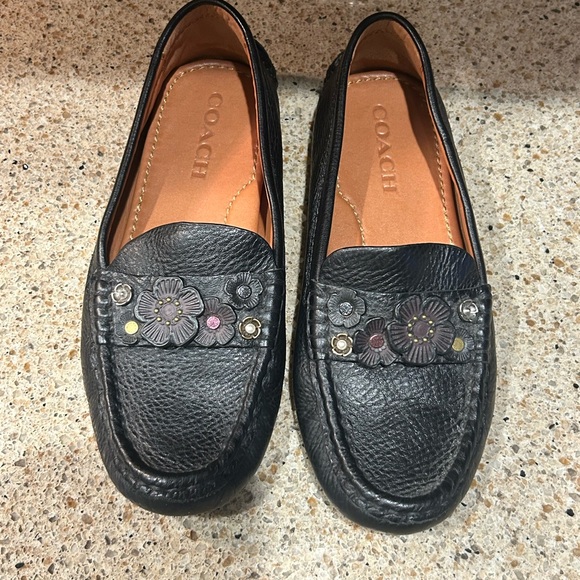 COACH Rose Tea Driver Loafers Shoes Size 7.5 M - Sold Out- Hard to Find! - Picture 6 of 7